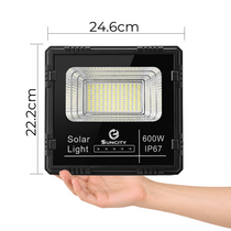 Suncity Reflector Solar LED 600W con Control Remoto TGD-D099