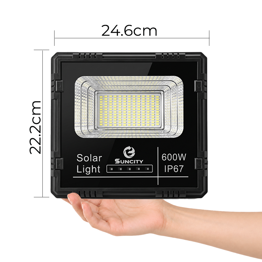 Suncity Reflector Solar LED 600W con Control Remoto TGD-D099